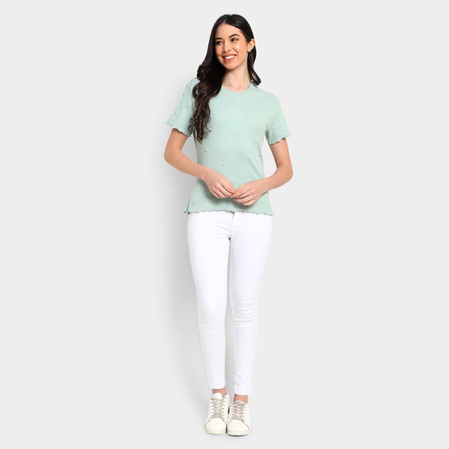 Ladies' Top, Light Green, large image number null